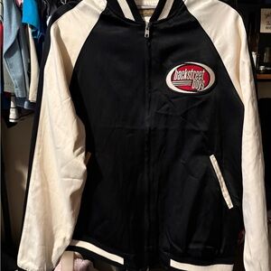 Black and White Varsity Jacket